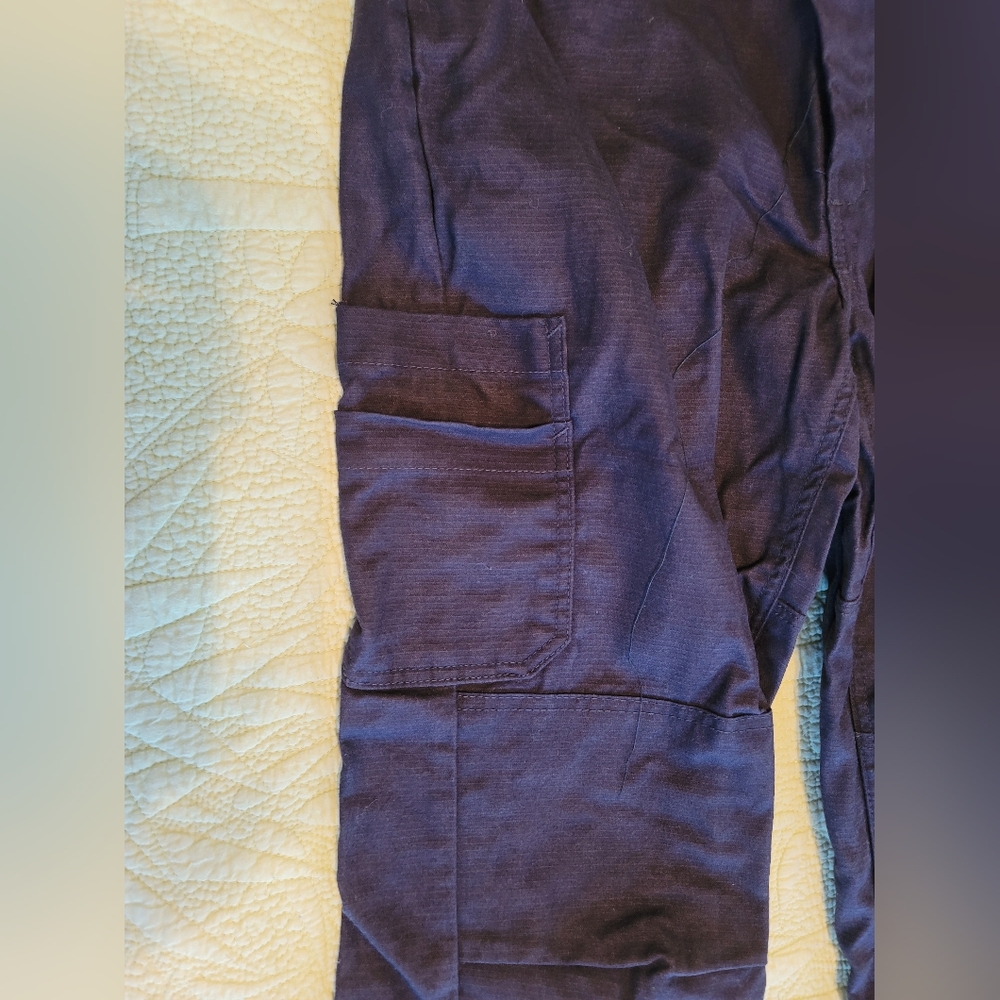 Bulwark Navy Womens Cargo Pants - Picture 2 of 11